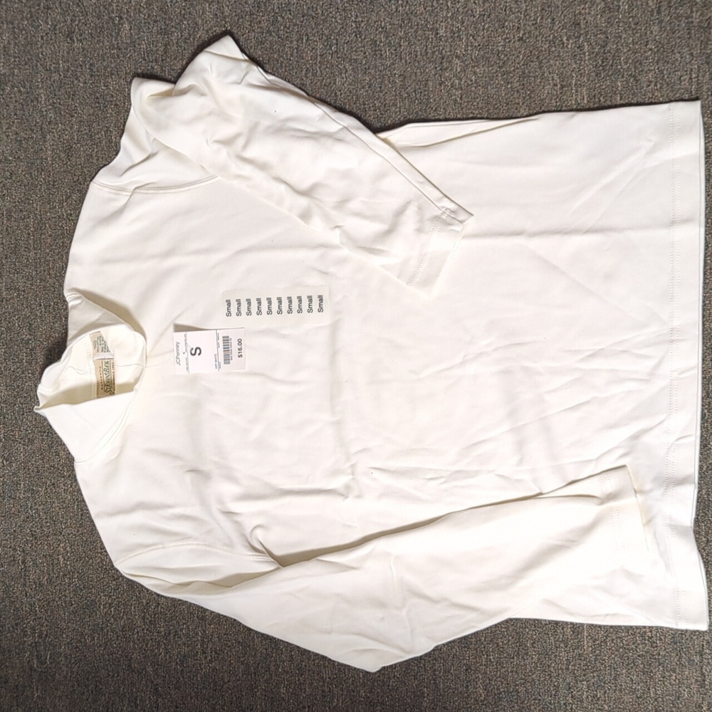 NWT 2 St. John's Bay Mock Neck Tops - Picture 3 of 6